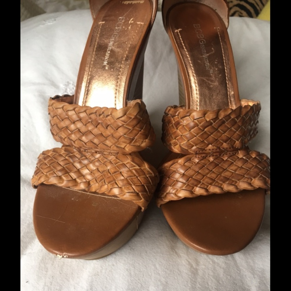 BCBGGeneration Wedge Sandals - Picture 4 of 5